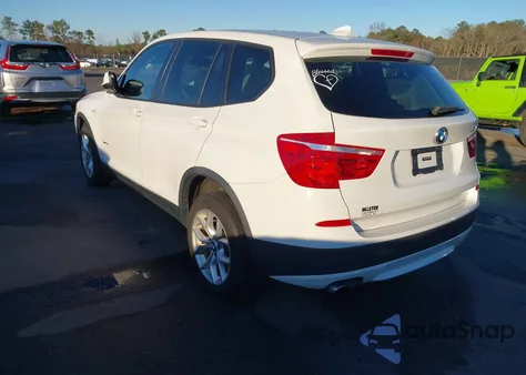 2014 BMW X3 xDrive35I z USA, uszkodzony, nr VIN 5UXWX7C50E0E75498